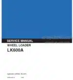 Photo 4 - Kobelco LK600A Service Manual Wheel Loader S5RE0002E-03