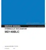 Photo 4 - Kobelco MD140BLC Service Manual Hydraulic Excavator S5YP0002E-01
