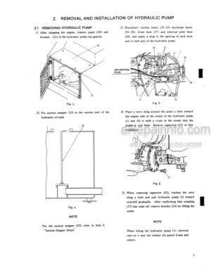 Photo 9 - Kobelco MD140BLC Service Manual Hydraulic Excavator S5YP0002E-01