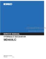 Photo 4 - Kobelco MD400LC Service Manual Hydraulic Excavator S5YS0001E