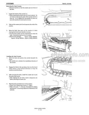 Photo 8 - Kobelco 70SR-2 Acera Service Manual Hydraulic Excavator S5YT0010E01