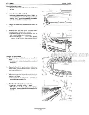 Photo 8 - Kobelco 70SR-2 Acera Service Manual Hydraulic Excavator S5YT0010E01