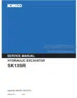 Photo 5 - Kobelco SK13SR Service Manual Hydraulic Excavator S5PE0001E-01