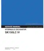 Photo 5 - Kobelco SK150LC IV Service Manual Hydraulic Excavator S5YMU0001E-00