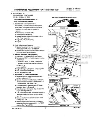 Photo 10 - Kobelco SK150LC IV Service Manual Hydraulic Excavator S5YMU0001E-00