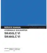 Photo 4 - Kobelco SK450LC VI SK480LC VI Service Manual Excavator S5LS0006E-00
