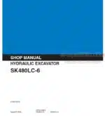 Photo 5 - Kobelco SK480LC-6 Shop Manual Hydraulic Excavator 87364108NA