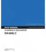 Photo 4 - Kobelco SK480LC Shop Manual Hydraulic Excavator S5YS0006E-01