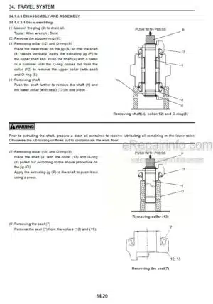Photo 5 - Kobelco SK50SR-5 Service Manual Hydraulic Excavator S5PJ0031E01
