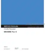 Photo 4 - Kobelco SK55SRX Tier 4 Service Manual Crawler Excavator S5PS0001E01