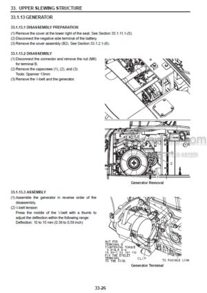 Photo 11 - Kobelco SK55SRX Tier 4 Service Manual Crawler Excavator S5PS0001E01