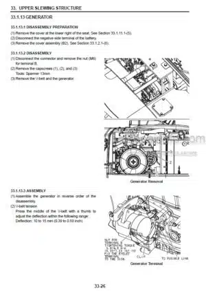 Photo 9 - Kobelco SK55SRX Tier 4 Service Manual Crawler Excavator S5PS0001E01