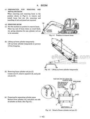 Photo 2 - Kobelco SK80CS-1E Service Manual Hydraulic Excavator S5LF0004E-01