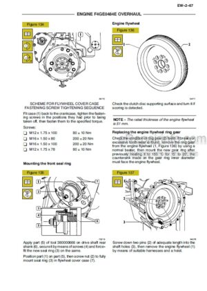 Photo 7 - New Holland T8.320 T8.350 T8.380 T8.410 Smart Trax PST Tier 2 Service Manual Tractor 48123737