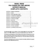 Photo 4 - New Holland H8060 H8080 Service Manual Self Propelled Wndrower 84211407