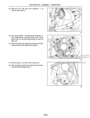 Photo 6 - New Holland Iveco N67MRT X 6.7L For TV6070 Tractor Repair Manual Engine 87491857