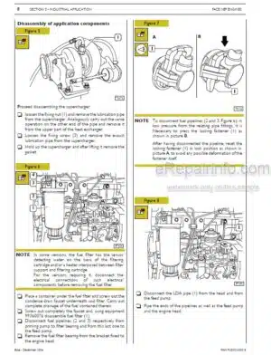Photo 1 - New Holland Iveco N67MRT X 6.7L For TV6070 Tractor Repair Manual Engine 87491857