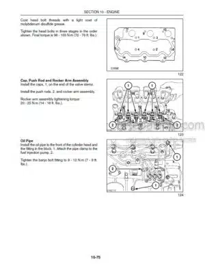 Photo 7 - New Holland T2410 T2420 Repair Manual Tractor 87725020
