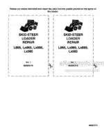 Photo 4 - New Holland L865 LX865 LX885 LX985 Repair Manual Skid Steer Loader 86584316