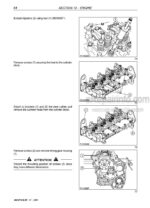 Photo 2 - New Holland LM1340 LM1440 LM1740 Service Manual Telehandler 6036701002