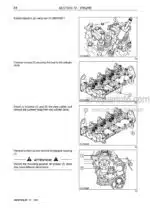 Photo 2 - New Holland LM1340 LM1440 LM1740 Service Manual Telehandler 6036701002