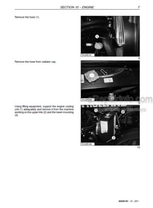 Photo 1 - New Holland LM5020 Service Manual Telehandler 84559130NA