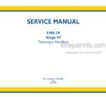 Photo 4 - New Holland LM6.28 Stage IV Service Manual Telescopic Handler 51643889