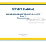 Photo 4 - New Holland LM6.32 LM6.35 LM7.35 LM7.42 LM9.35 Stage IV Service Manual Telescopic Handler 51425742