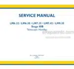 Photo 5 - New Holland LM6.32 LM6.35 LM7.35 LM7.42 LM9.35 Stage IIIB Service Manual Telescopic Handler 48191037