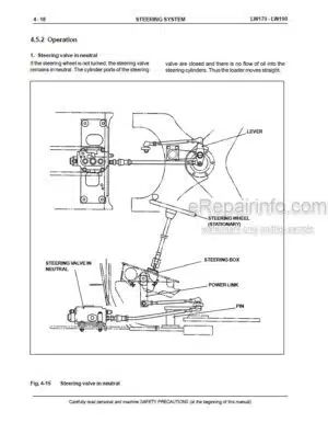 Photo 10 - New Holland LW170 LW190 Service Manual Wheel Loader 75131016