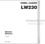 Photo 4 - New Holland LW230 Repair Manual Wheel Loader 75131028NA