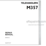 Photo 4 - New Holland M357 Repair Manual Telehandler 87684647NA