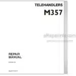 Photo 4 - New Holland M357 Repair Manual Telehandler 87684647NA