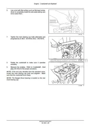 Photo 8 - New Holland S3L2 Service Manual Engine 84523916