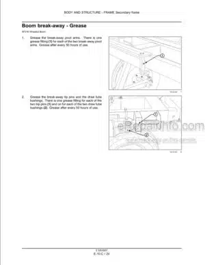 Photo 8 - New Holland H8040 Service Manual Self Propelled Windrower 84211418