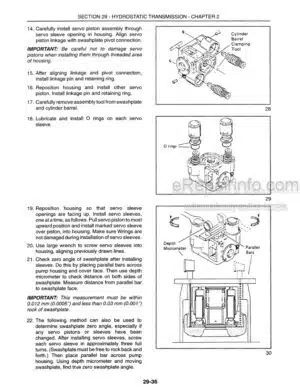 Photo 8 - New Holland LM6.32 LM6.35 LM7.35 LM7.42 LM9.35 Stage IIIB Service Manual Telescopic Handler 48191037