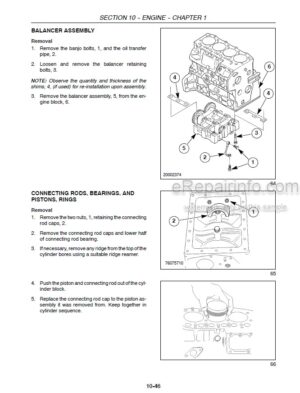 Photo 12 - New Holland T2310 T2320 T2330 Repair Manual Tractor 87491390