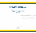 Photo 4 - New Holland T4.55 T4.65 T4.75 Service Manual Tractor 51505313