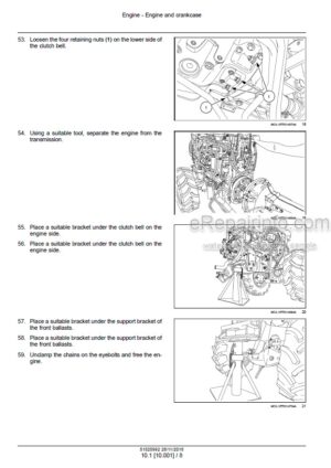 Photo 12 - New Holland T4.80F T4.90F T4.100F T4.110F T4.80LP T4.90LP T4.100LP T4.110LP Service Manual Tractor 51525992