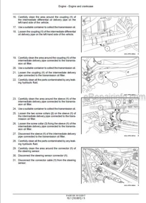 Photo 8 - New Holland T6.125 T6.145 T6.155 T6.165 T6.175 T6.160 T6.180 Dynamic Command Auto Command Stage IV Service Manual Tractor 51666744