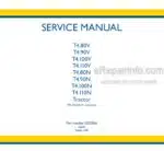 Photo 6 - New Holland T4.80V T4.90V T4.100V T4.110V T4.80N T4.90N T4.100N T4.110N Service Manual Tractor 51523366