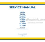 Photo 7 - New Holland T4.80V T4.90V T4.100V T4.110V T4.80N T4.90N T4.100N T4.110N Service Manual Tractor 51526007
