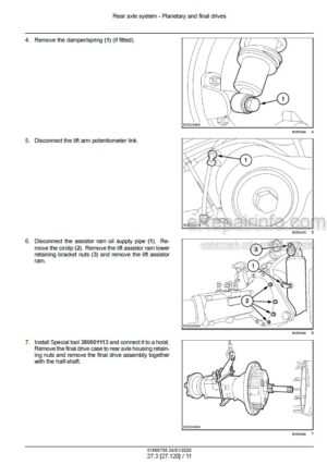 Photo 12 - New Holland T6.125 T6.145 T6.155 T6.165 T6.175 T6.160 T6.180 Dynamic Command Auto Command Tier 4B Final Service Manual Tractor 51666758