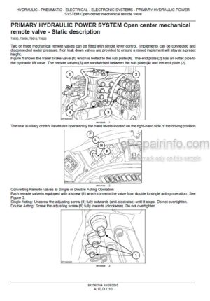 Photo 11 - New Holland T6010 T6020 T6030 T6040 T6050 T6060 T6070 Service Manual Tractor