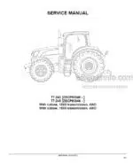 Photo 4 - New Holland T7.240 T7.245 Service Manual Tractor 84417654A