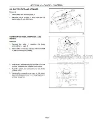 Photo 8 - New Holland T4020 T4030 T4040 T4050 Repair Manual Tractor 87758551