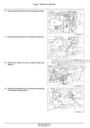 Photo 2 - New Holland TD3.50 Service Manual Tractor 48012910