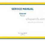 Photo 4 - New Holland TD4040F Service Manual Tractor 48064965