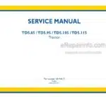 Photo 4 - New Holland TD5.85 TD5.95 TD5.105 TD5.115 Service Manual Tractor 48194617