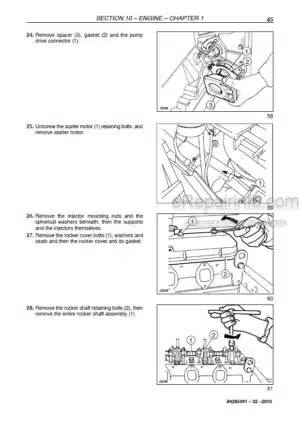 Photo 9 - New Holland T6.125 T6.145 T6.155 T6.165 T6.175 T6.180 Auto Command Tier 4B Final Service Manual Tractor 47938741